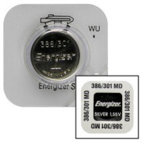Pile bouton 386 oxyde d'argent Energizer 110 mAh 1.55 V 1 pc(s) Y713533