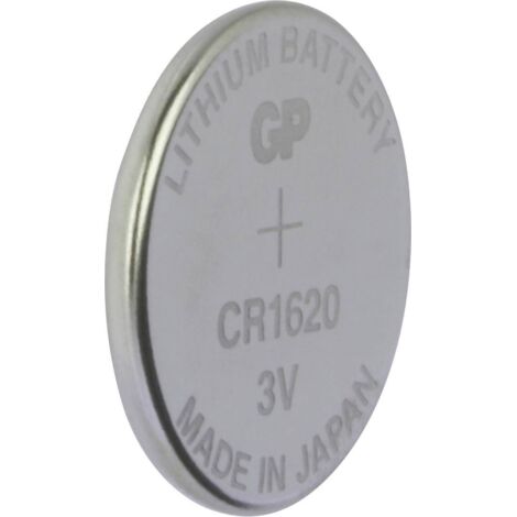Pile bouton au lithium GP Battery 3 V CR1620 (blister de 1)