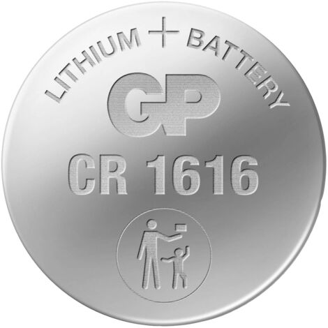 Pile bouton CR 1616 lithium GP Batteries 3 V 1 pc(s) Y807532