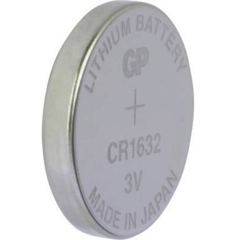 Pile bouton CR 1632 lithium GP 3 V 1 pc(s) Y807522