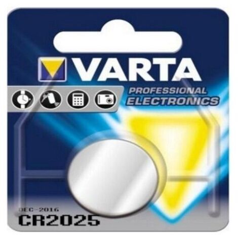 Pile Bouton Lithium CR2025 3V VARTA