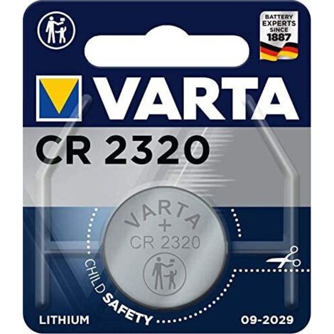 Pile bouton lithium Varta CR2320