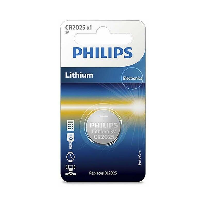 Pile bouton Philips cr2025/ 3v