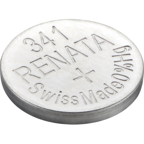 Pile bouton RENATA 341, 15mAh, à l'oxyde d'argent