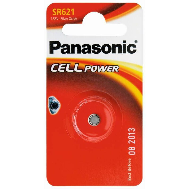 Panasonic Sr-621 El 1 Pila A Bottone Per Orologio Agli Ossidi Di Argento