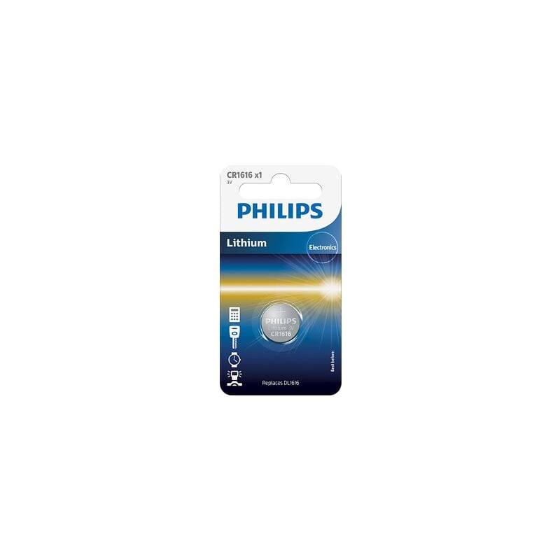 Piles Philips piles CR1616 3V