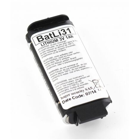 Pile Alarme DAITEM BATLI31 - Lithium - 3V - 1Ah