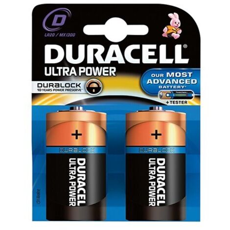 Pile Duracell Ultra Power D K2 m. Powercheck