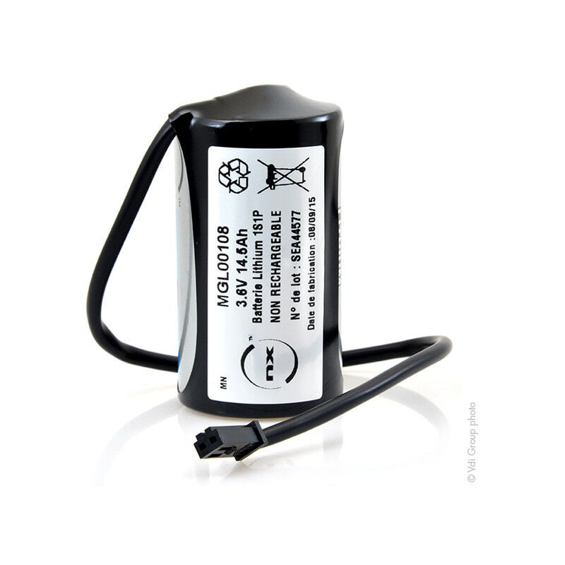 NX - Pile lithium ER34615M d 3.6V 14.5Ah amp