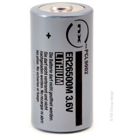 Pile lithium 3.6V ER26500M C LR14