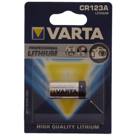 Pile lithium 3V CR123 6205301401 pour Appareil Photo KONICA MINOLTA