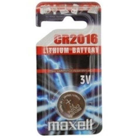 PILE LITHIUM BOUTON CR2016 3V x1