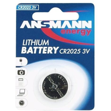 PILE LITHIUM BOUTON CR2025 3V