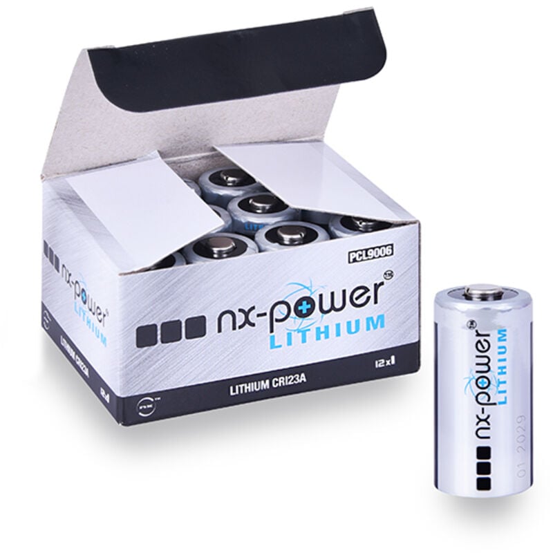 Pile lithium CR123 3V 1.6Ah - NX