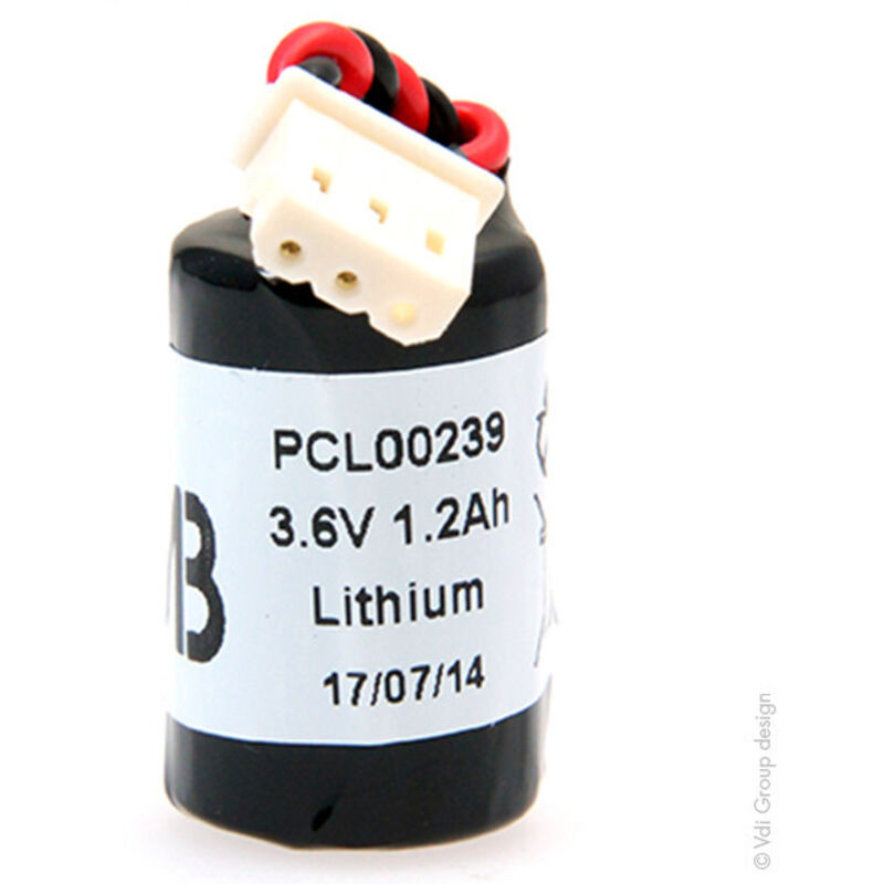 NX  - Pile lithium ER14250H 1/2AA Molex 5264 3.6V 1200mAh