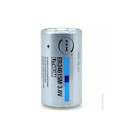 pile lithium - er34615m d - 3.6 volts - 14.5ah - enix energies pcl9003