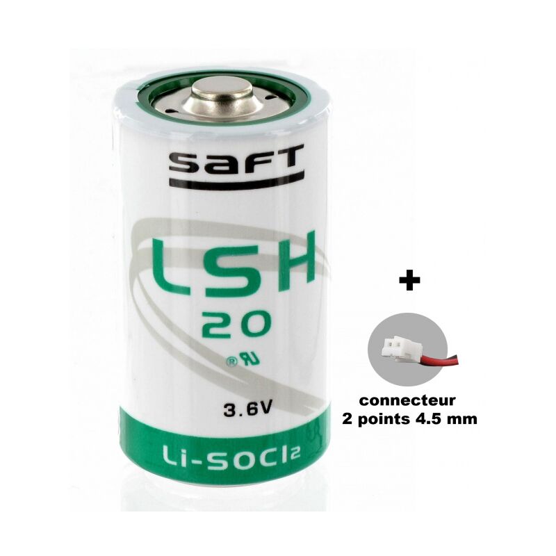 Saft - Pile Lithium Industrie LSH20 - d 3.6V 13Ah