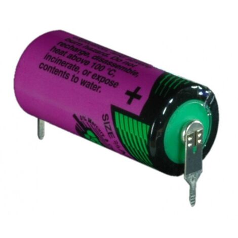 Pile Lithium Tadiran 3.6V 2/3AA SL-761+ 2 picots