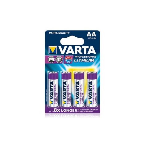 PILE LR6 1.5V MIGNON PROFESSIONAL LITHIUM AA VARTA