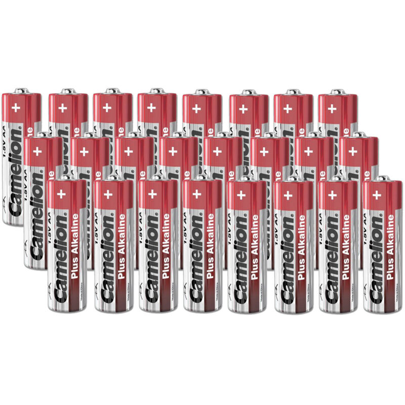 Pile LR06 aa boite plastique de 24 piles