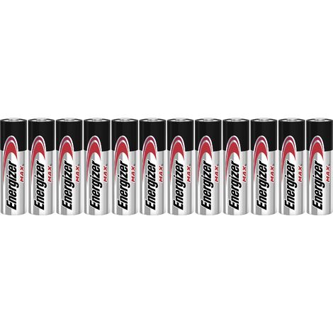 Pile LR6 (AA) alcaline(s) Energizer E301531400 Max LR06 1.5 V 12 pc(s) Y227361