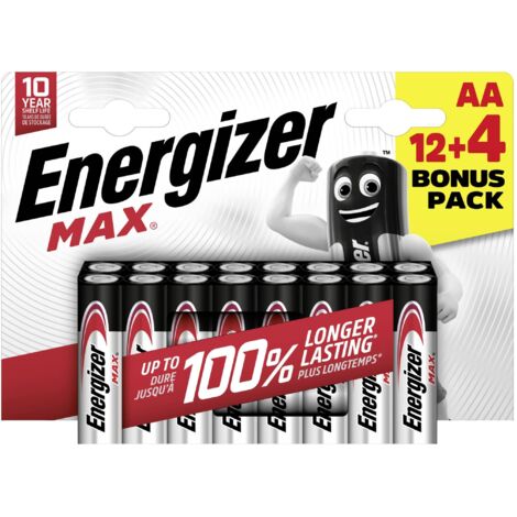 Pile LR6 (AA) alcaline(s) Energizer E303326700 Max 1.5 V 16 pc(s)