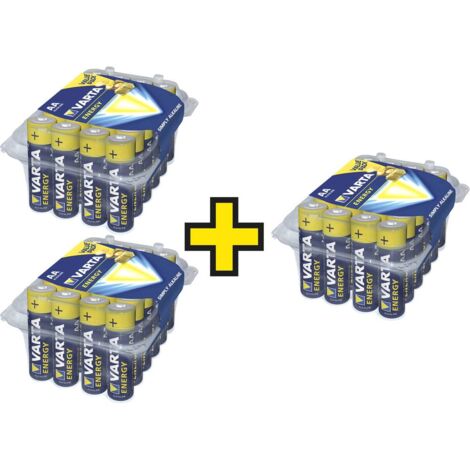 Pile LR6 (AA) alcaline(s) Varta Energy 4106229224-72 1.5 V 72 pc(s)
