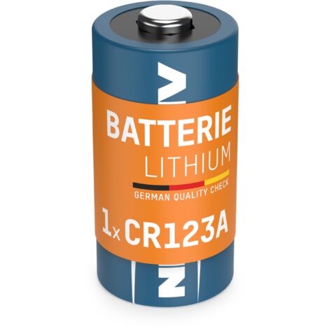 Pile photo CR-123A lithium Ansmann CR123 1375 mAh 3 V 1 pc(s) S193721