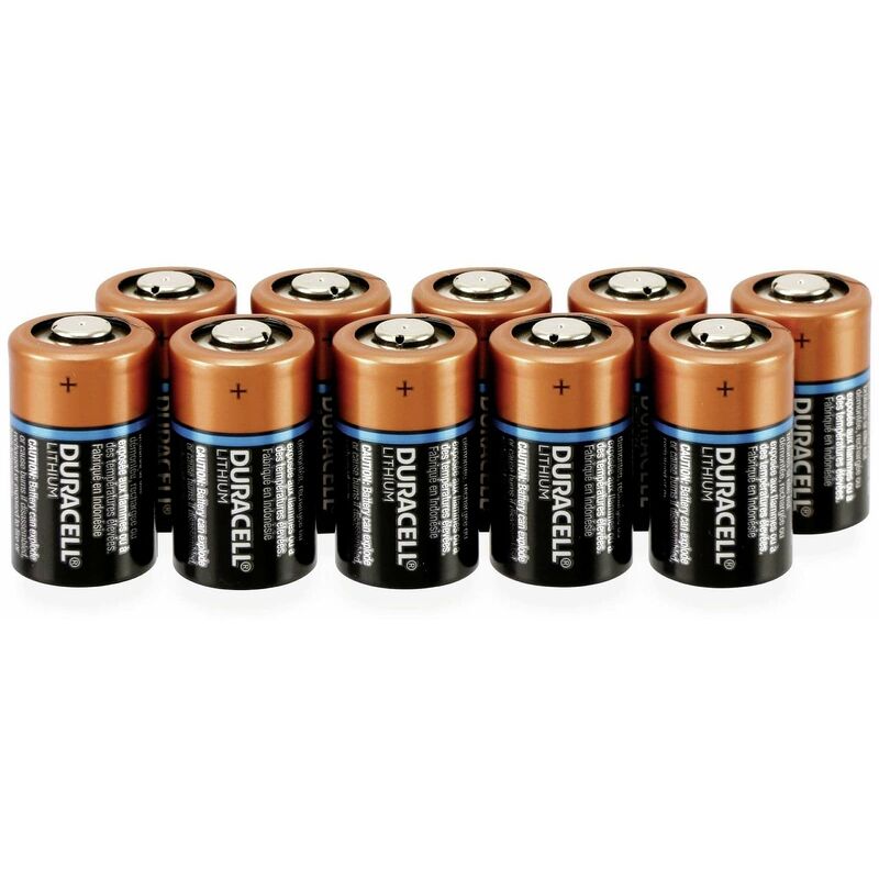 Pile photo cr 2 lithium Duracell DCR2 800 mAh 3 v 10 pc(s) Y073431