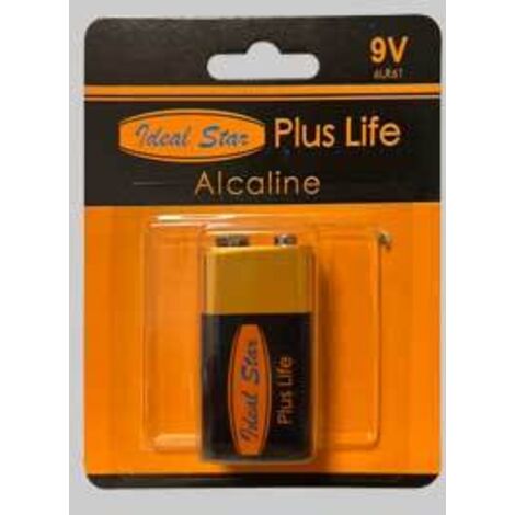 PILE 'PLUS LIFE' TRANSISTOR IDEAL STAR Blister 1 pezzo - IDEAL STAR