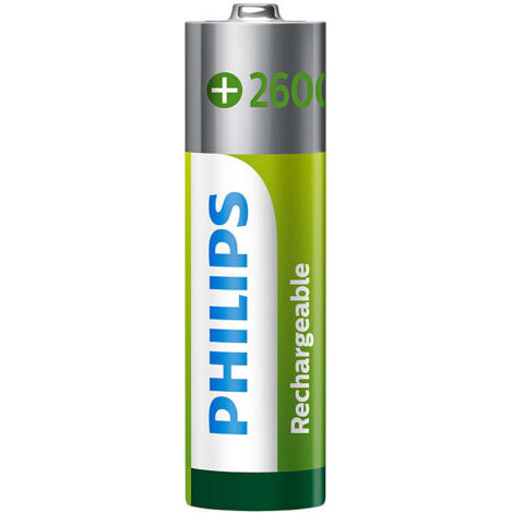 Pile rechargeable Philips PILES X4 AA 2600 MAH