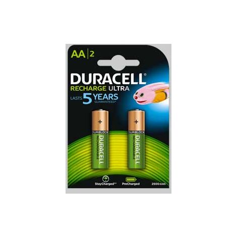 Pile ricaribili duralock stilo 2400 mah - blister 2 pezzi