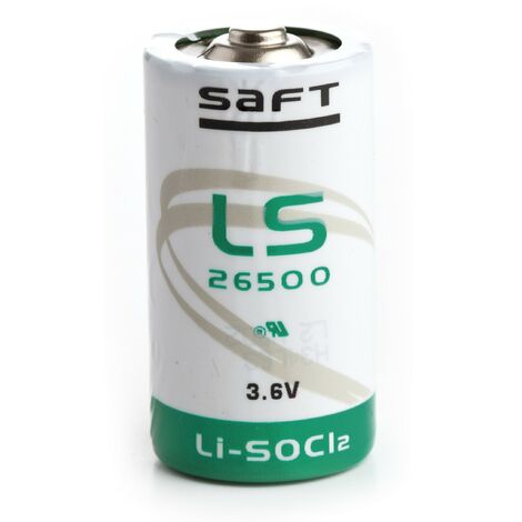 Pile SAFT LS26500 - C - Lithium - 3,6V - 7,3Ah