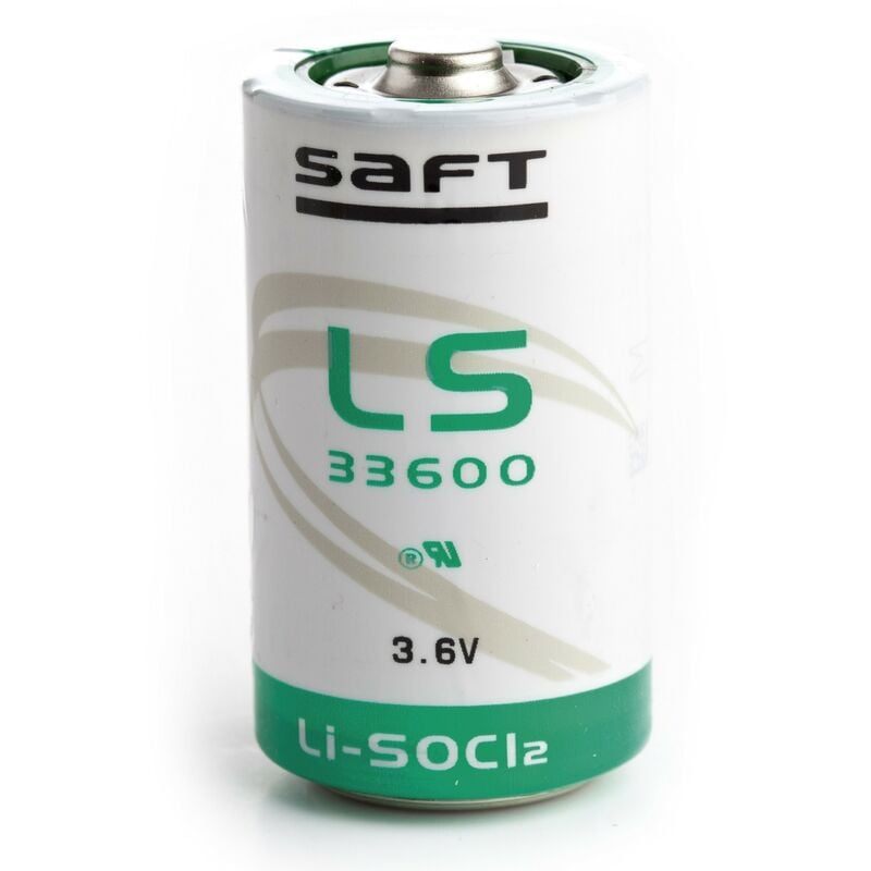 Pile Saft LS33600 - d - Lithium - 3,6V - 16,5Ah