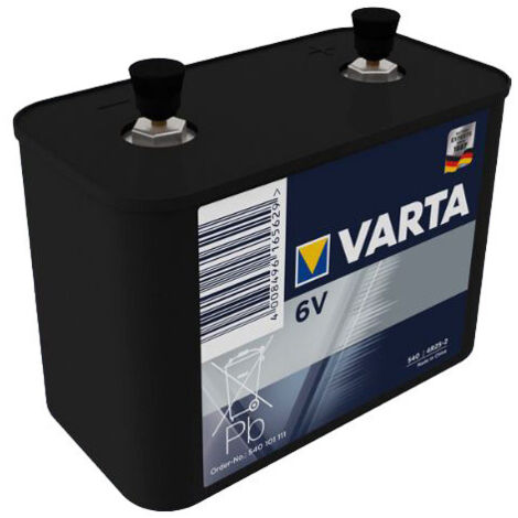 Pile saline 4R25-2 - 6v  136x73x125mm - Varta