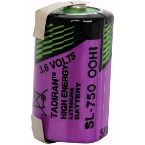 Pile spéciale 1/2 LR6 (AA) lithium Tadiran Batteries SONSL750T cosses à souder en U 3.6 V 1100 mAh 1 pc(s) X37497