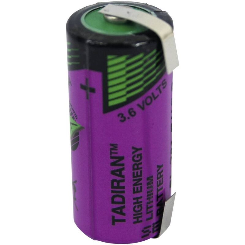TADIRAN BATTERIES Pile sp&eacute;ciale 2/3 R6 lithium SL761T cosses &agrave; souder en U 3.6 V 1500 mAh 1 pc(s)