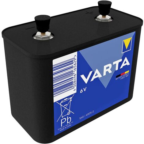main image of "Pile spéciale 4R25-2 carbone-zinc (saline) Varta 540101111 contact à visser 6 V 17000 mAh 1 pc(s) S82589"
