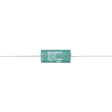 Pile spéciale CR 2/3 AA CD lithium Varta 6237AA picot à souder axial 3 V 1350 mAh 1 pc(s) X37690