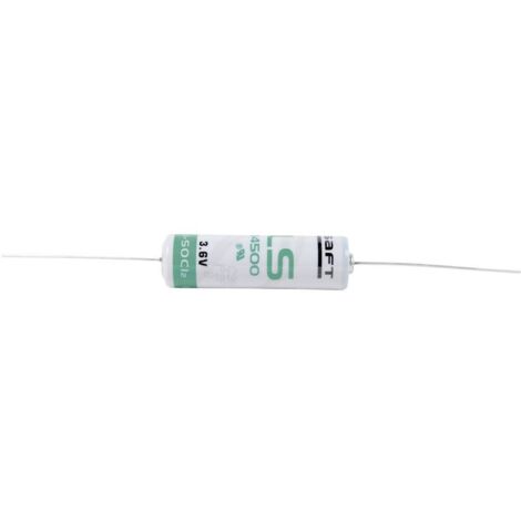 Pile spéciale LR6 (AA) lithium Saft LS14500CNA picot à souder axial 3.6 V 2600 mAh 1 pc(s)