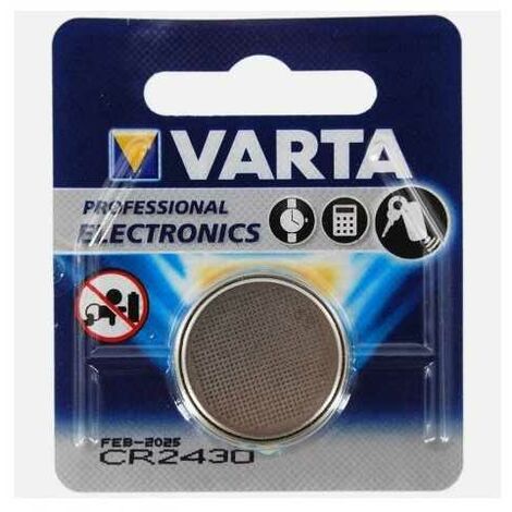 Pile varta cr 2430 3v lithium (Lot de 2)