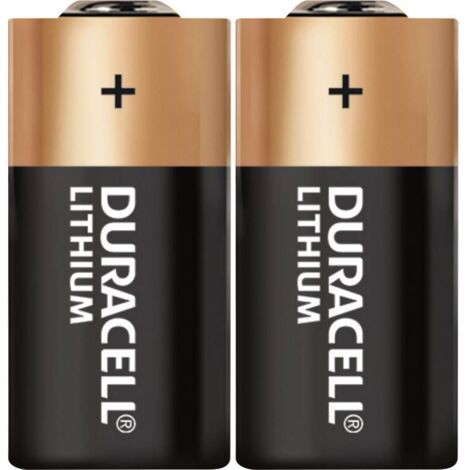 Duracell – Pile photo CR2 lithium 800 mAh 3 V – Lot de 2 – Pour appareils photo, détecteurs de fumée, lampes de poche – Technologie lithium - Y00188