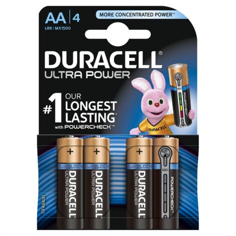Piles Duracell Ultra Aa X4