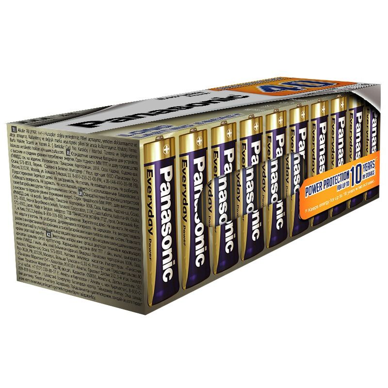 Piles LR3 AAA Everyday Power pack de 40