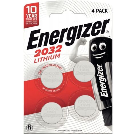 Piles rechargeables Energizer CR2032 (450362)