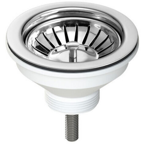 PILETTA 114 MM TAPPO CESTELLO PER LAVELLI MARMO E PIETRA 1"1/2 DH