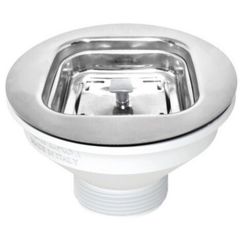PILETTA 114 MM TAPPO CESTELLO QUADRATO- 11/2- DH- pezzi 1