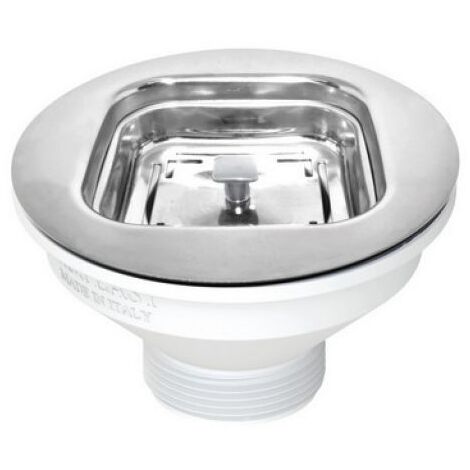 PILETTA 114 MM TAPPO CESTELLO QUADRATO 1&quot1/2