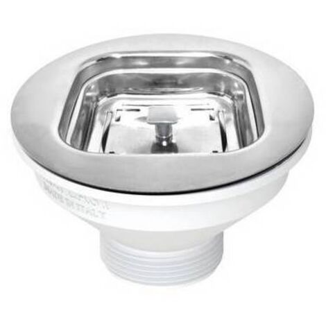PILETTA 114 MM TAPPO CESTELLO QUADRATO Misura: 1"1/2