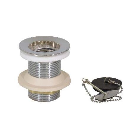 Piletta alta in ottone per lavabo stp 1"